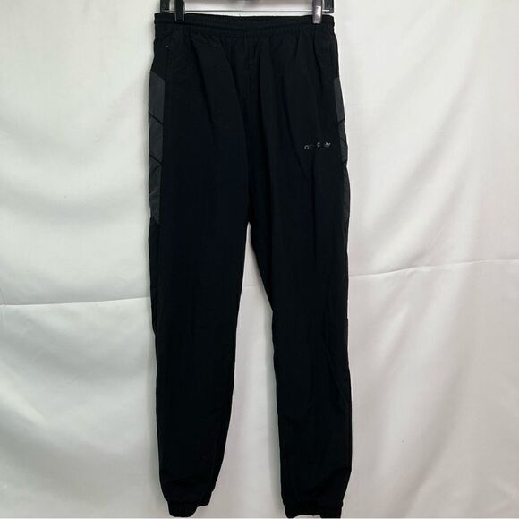 Adidas Black Performance lined Joggers - Picture 2 of 16